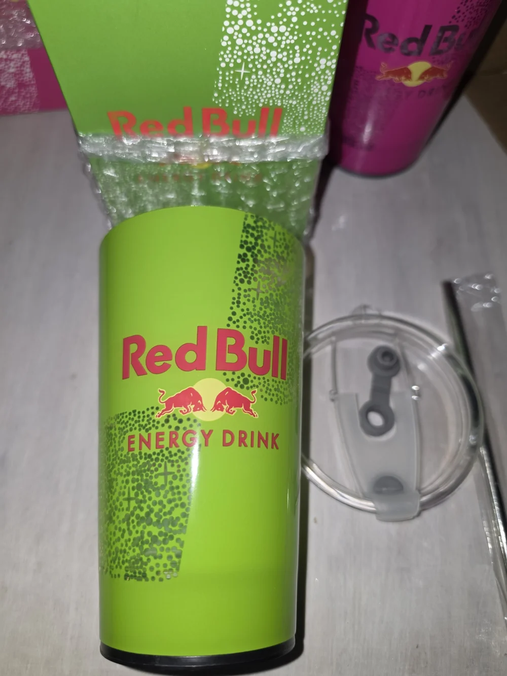 Rwd Bull Neon Green Luminous Party Cup